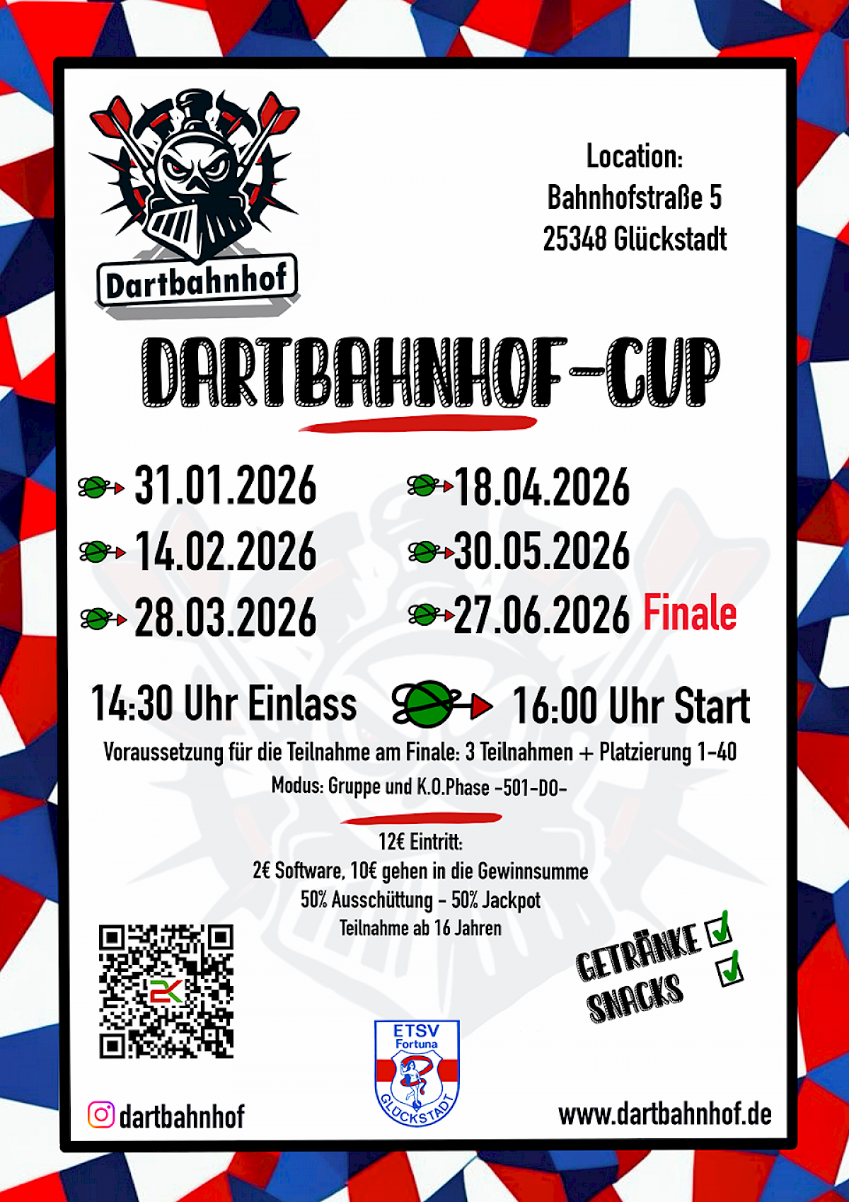 Dartbahnhof-Cup | 4 Mai Open